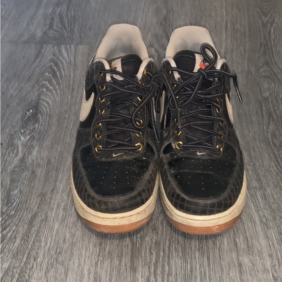 Nike Air Force Low 1 Black Diamond - Picture 2 of 4